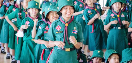 กิจกรรมเปิดกองลูกเสือ-เนตรนารี